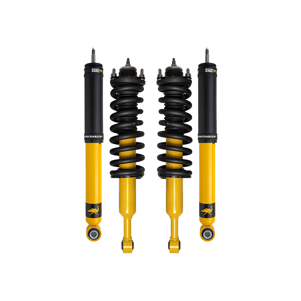 OME Nitro+ 2 inch Leveling Kit for LandCruiser 200 Series (07-21) with Assembled Front Shocks