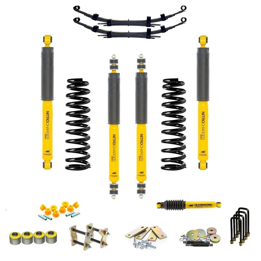 OME Nitro+ 2.5 inch Lift Kit for Landcruiser 79 Series (2010-ON)