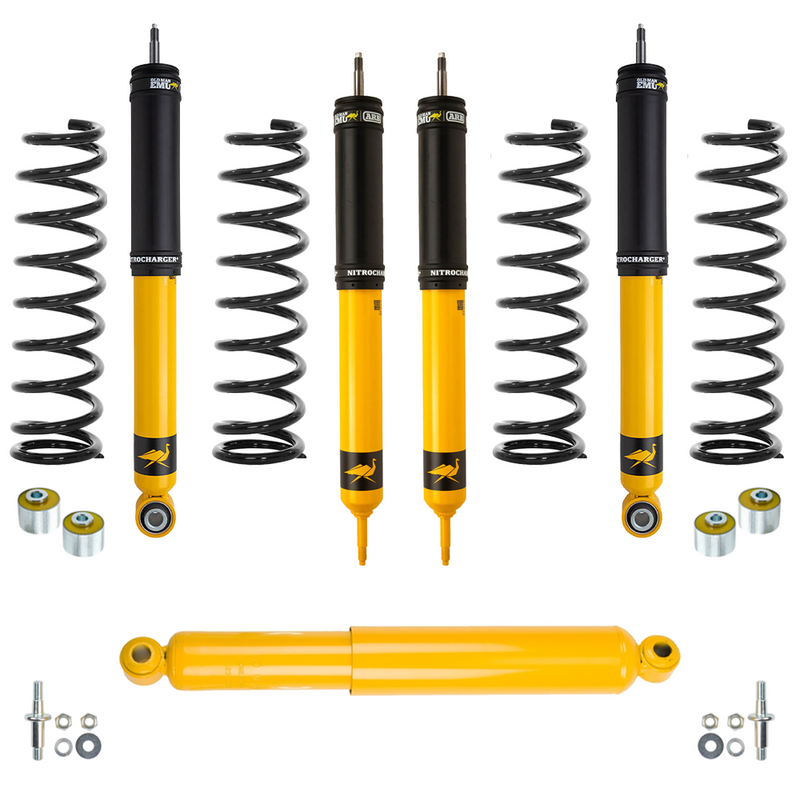 OME Nitro+ 2-4 inch Lift Kit for LandCruiser 80 Series (90-97) – 2 inches / Standard (Up to 50 lbs) / Standard (Up to 200 lbs)