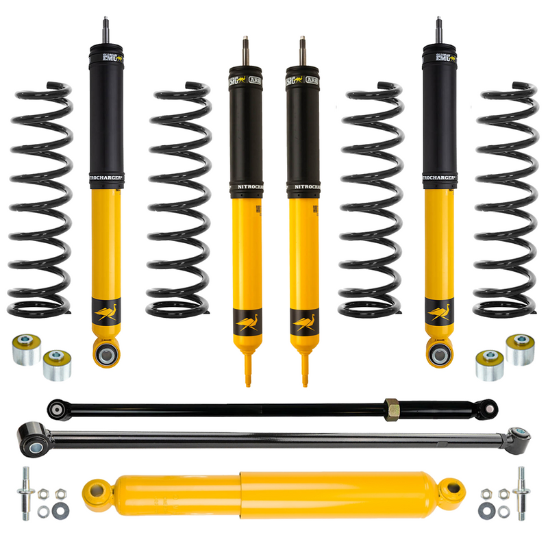 OME Nitro+ 2-4 inch Lift Kit for LandCruiser 80 Series (90-97) – 4 inches / Standard (Up to 50 lbs) / Standard (Up to 200 lbs)