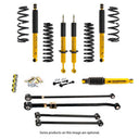 A OME 4 inch Lift Kit for Lexus LX450 (96-97), designed to enhance ground clearance and performance.