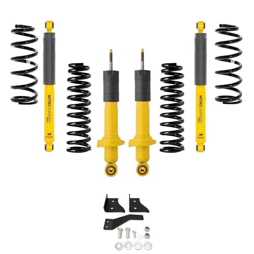 An OME 2 inch Lift Kit for NP300 (19-ON) suspension system to enhance the ground clearance of your Jeep Wrangler.