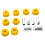 Old Man Emu Upper Control Arm and Upper Trailing Arm Bushing Kit OMESB0062 with polyurethane bushings, steel sleeves, and lubricant for 4x4 suspension