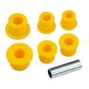 Old Man Emu Leaf Spring Bushing Kit OMESB105 yellow polyurethane bushings with steel sleeve for heavy-duty 4x4 suspension maintenance