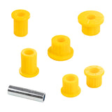 Old Man Emu Leaf Spring Bushing Kit OMESB107 yellow polyurethane bushings and metal sleeve for off-road suspension systems