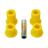 Old Man Emu Leaf Spring Bushing Kit OMESB89 yellow polyurethane bushings with metal sleeve for heavy-duty off-road suspension maintenance