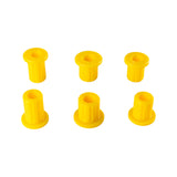 Old Man Emu Leaf Spring Bushing Kit OMESB8 yellow polyurethane bushings for heavy-duty off-road vehicle suspension maintenance