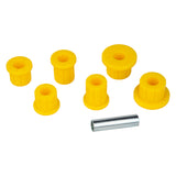 Old Man Emu Leaf Spring Bushing Kit OMESB97 yellow polyurethane bushings with metal sleeve for heavy-duty off-road suspension maintenance