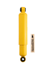 Old Man Emu Steering Damper OMESD22 yellow heavy-duty adjustable steering stabilizer for off-road 4x4 vehicles