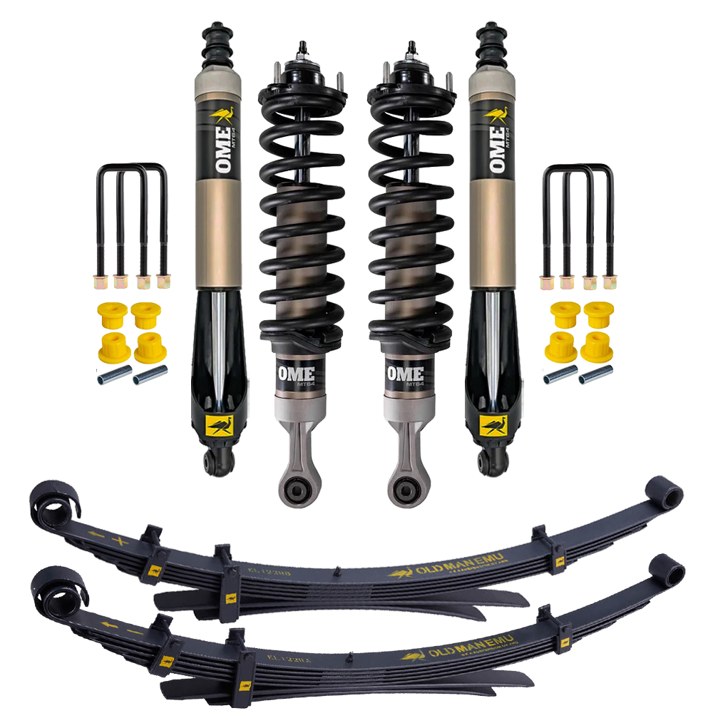 OME MT64 2-3 inch Lift Kit for Tacoma (05-15) with Assembled Front Shocks