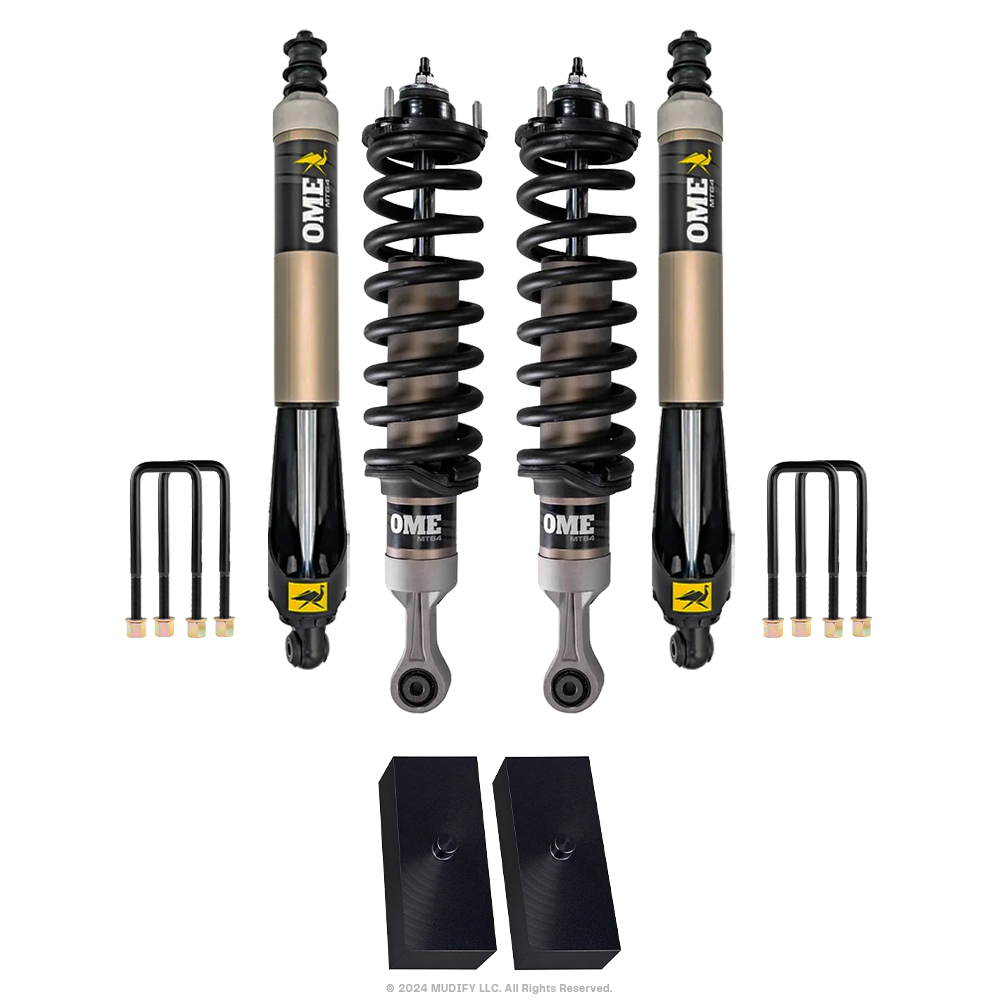 OME MT64 2-3 inch Lift Kit for Tacoma (05-15) - Front Shocks Assembly