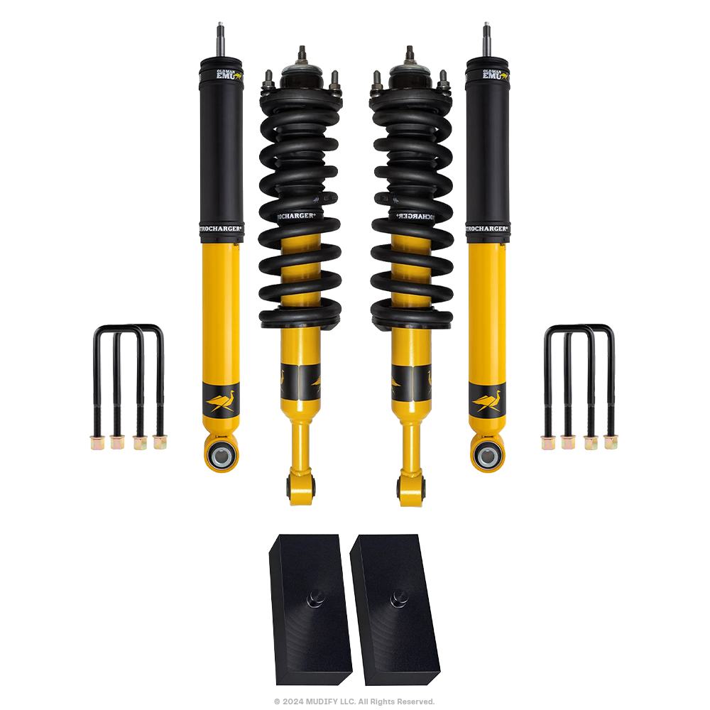 OME Nitro+ 2-3 inch Lift Kit for Tacoma (05-15) - Front Shocks Assembly