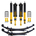 Old Man Emu Nitrocharger Lift Kit OME Nitro+ 2-3 inch Lift Kit for Tacoma (16-23) with assembled front shocks and heavy-duty leaf springs