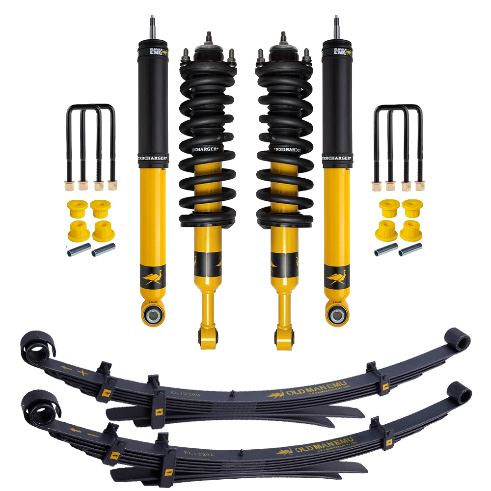 OME Nitro+ 2-3 inch Lift Kit for Tacoma (05-15) with Assembled Front Shocks