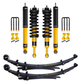 OME Nitro+ 2-3 inch Lift Kit for Tacoma (05-15) with Assembled Front Shocks including leaf springs, shocks, and hardware by Old Man Emu