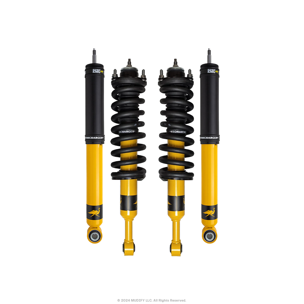 OME Nitro+ 2-3 inch Lift Kit for Tacoma (05-15) - Front Shocks Assembly