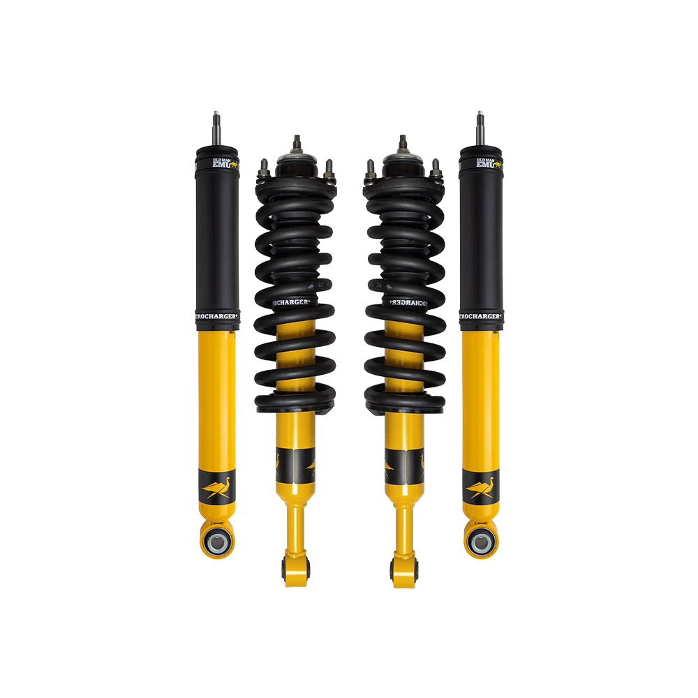 OME Nitro+ 2-3 inch Lift Kit for Tacoma (05-15) with Assembled Front Shocks