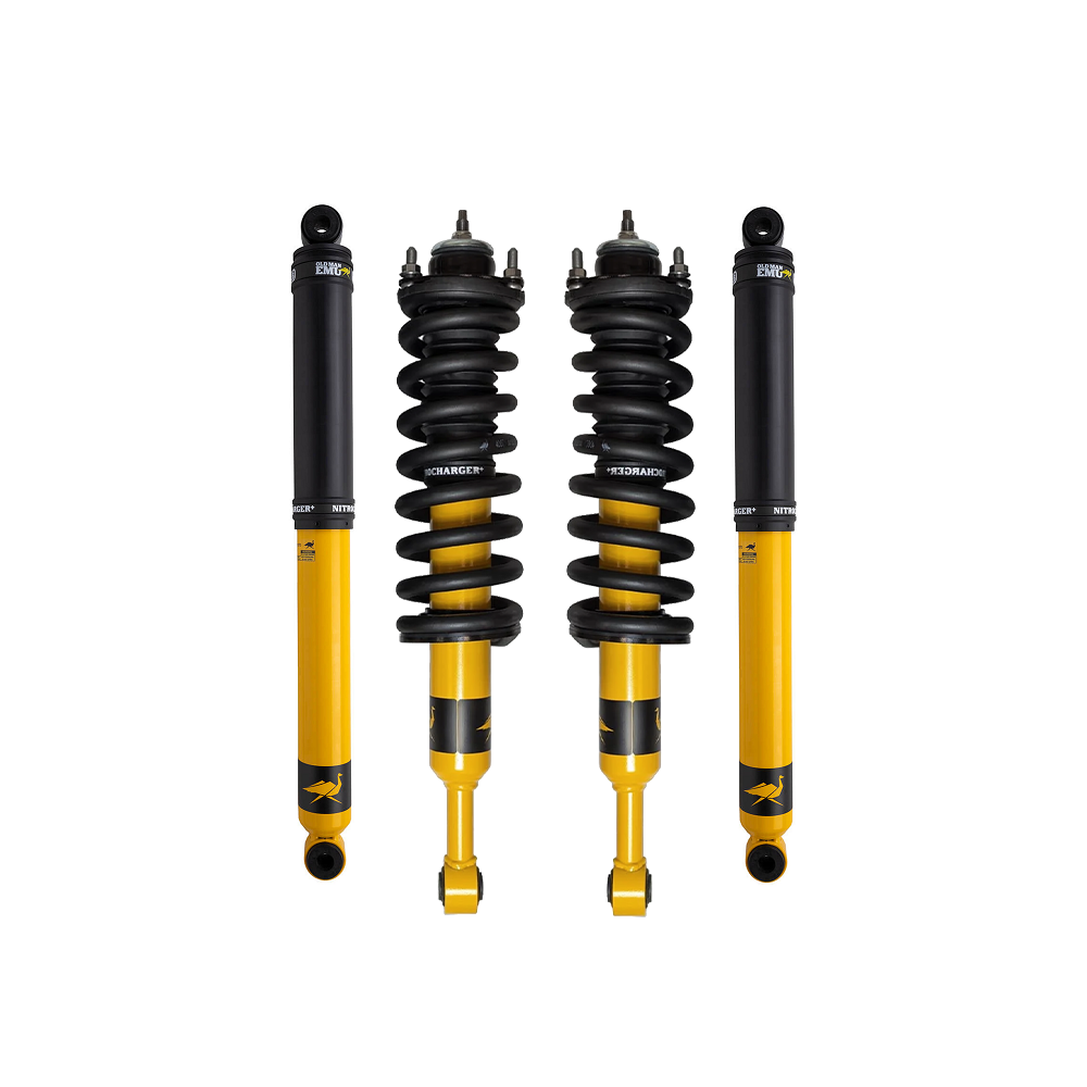 OME Nitro+ 2 inch Leveling Kit for Tacoma (98-04) with Assembled Front Shocks