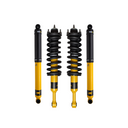 OME Nitro+ 2 inch Leveling Kit for Tacoma (98-04) with Assembled Front Shocks featuring Old Man Emu heavy-duty coilover suspension components