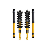 OME Nitro+ 2 inch Leveling Kit for Tacoma (98-04) with Assembled Front Shocks featuring Old Man Emu heavy-duty coilover suspension components