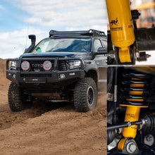 Load image into Gallery viewer, The Old Man Emu suspension system, equipped with the OME 2.5 inch Lift Kit for Tundra (07-21) components and Nitrocharger shocks, ensures optimal performance and stability on all terrains.