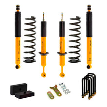 Load image into Gallery viewer, The OME 2.5 inch Essentials Lift Kit for Tundra (07-21) by Old Man Emu is a high-quality suspension kit that includes Nitrocharger shocks, providing excellent performance and increased ground clearance.