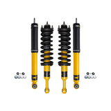 OME Nitro+ 2 inch Leveling Kit for Tundra (07-21)with Assembled Front Shocks featuring Old Man Emu coilover shocks and hardware