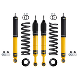 Old Man Emu Nitrocharger lift shocks and black coil springs for OME Nitro+ 2 inch Leveling Kit for Tundra (07-21)