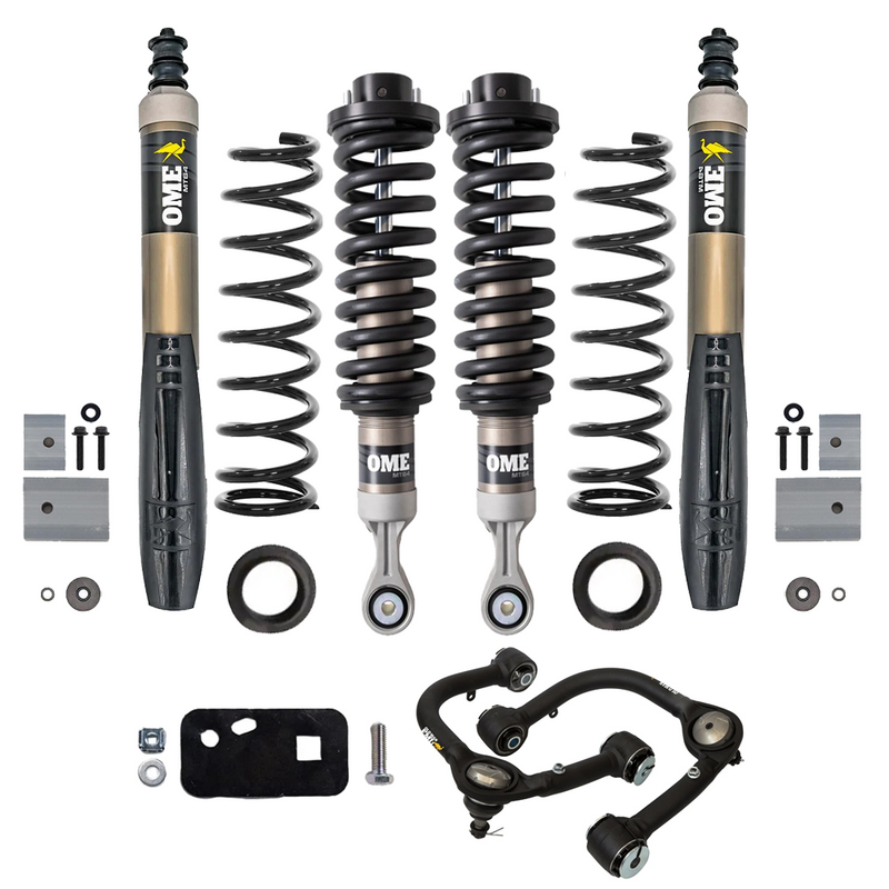OME MT64 3 inch Lift Kit for Tundra (22-ON) - (EXCL Hybrid Model) – Standard (0-50 lbs) / Medium (Up to 400 lbs)