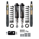 Old Man Emu MT64 3 inch Lift Kit for Tundra (22-ON) with heavy-duty shocks, coil springs, and mounting hardware