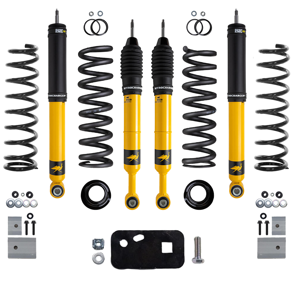 Old Man Emu Nitrocharger OME Nitro+ 2-3 inch Lift Kit for Tundra (22-ON) heavy-duty shocks, coils, and hardware kit