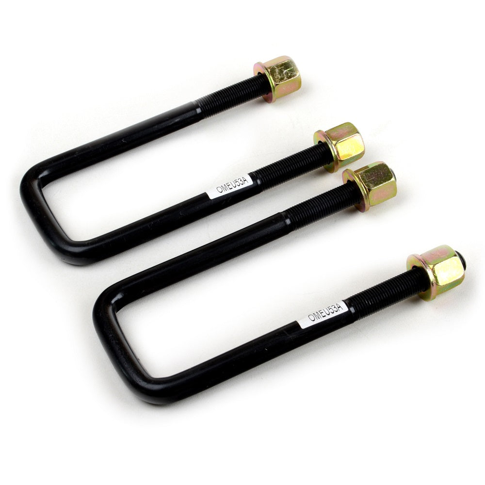 ARB Old Man Emu Rear Leaf Spring U-Bolt OMEU53A (Pack of 2) black heavy-duty suspension bolts for Toyota Hilux and similar trucks