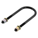 A pair of ARB Old Man Emu Leaf Spring U-Bolt OMEU59B for Toyota LandCruiser 75 Series sway bars showcasing exceptional suspension performance on a white background.