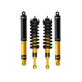 Old Man Emu Nitro+ 1 - 2 inch Lift Kit for Frontier D40 (05-21) with heavy-duty assembled front shocks