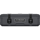 Pelican Cargo Case BX90-BLK - MED ROOF, 90L with roto-molded shell, weatherproof seal, E-coated steel latches, and tie-down plates