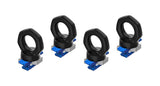 Mudify PEB4 Rhino-Rack Eye Bolts w/ Zwifloc heavy-duty mounting hardware for secure roof rack attachment