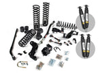 A JKS 3.5 Inch Jeep Wrangler JK (06-18) 2 Door J-Kontrol Lift Kit for a jeep designed to enhance offroad articulation and improve steering angles.