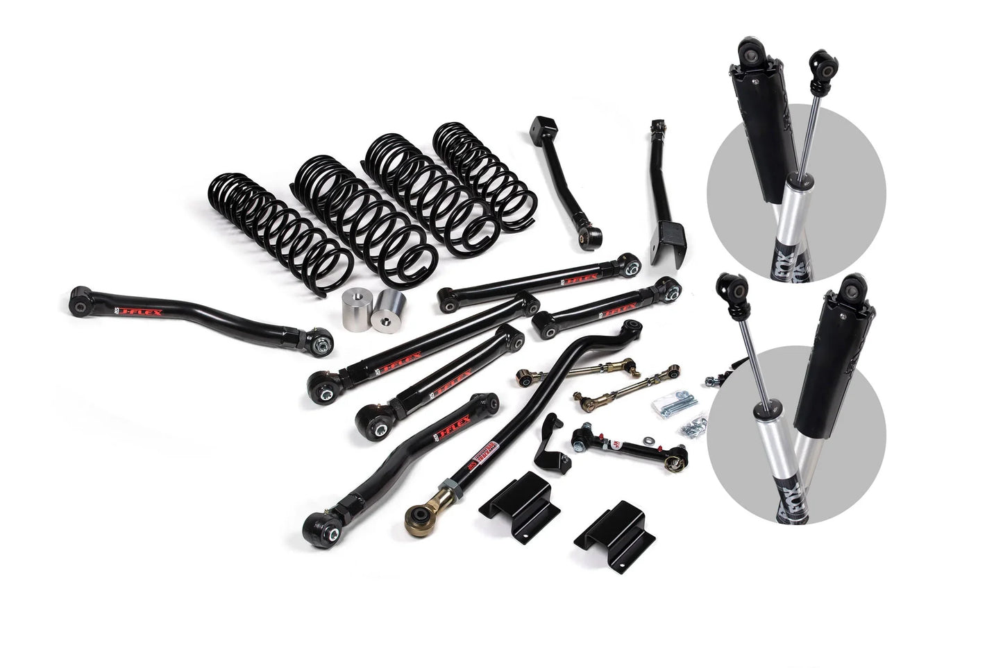 A set of JKS 3.5 Inch Jeep Gladiator JT (20-ON) J-Krawl Lift Kit for the jeep wrangler.