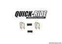Dobinsons 1.25" Quick Ride Kit Includes U - BOLTS - QR59-552K with cast steel black lift blocks and zinc coated extended length u-bolts
