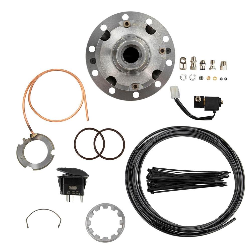 ARB RD206 Air Locker Differential Suzuki Jimny with 22 Splines installation kit including solenoid, wiring, and sealing components