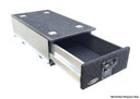 Dobinsons Rear Drawer System (Single) - 39" X 21" X 10" - RD80-1003 heavy-duty vehicle storage drawer with roller slides and carpet lining
