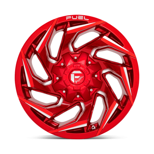 Fuel 1PC D754 Reaction - 18X9 -12mm - Candy Red Milled