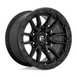 Fuel 1PC D679 Rebel - 17X9 -12mm - Matte Black