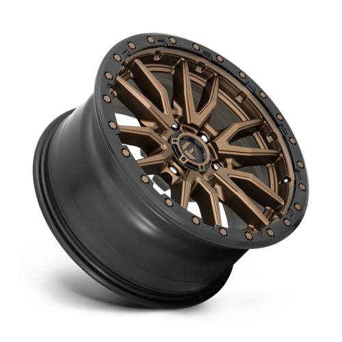 Fuel 1PC D681 Rebel - 17X9 01mm - Matte Bronze Black Bead Ring