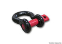 Dobinsons 4.75T Bow Shackle - RK80-3828 heavy-duty recovery shackle with red 3/4" pin and black powder-coated bow
