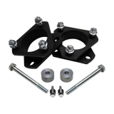 ReadyLift 2 inch Leveling Kit for Tacoma 6-Lug (95-04) with heavy-duty steel spacers, bolts, and mounting hardware components