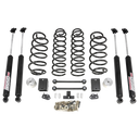 ReadyLift Teraflex Lift Kit for JL Wrangler (18-23) with coil springs, shock absorbers, and heavy-duty suspension hardware components