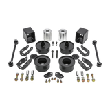ReadyLift SST 2.5 inch Lift Kit for JL Wrangler Rubicon (18-23) heavy-duty suspension spacers, brackets, and hardware components