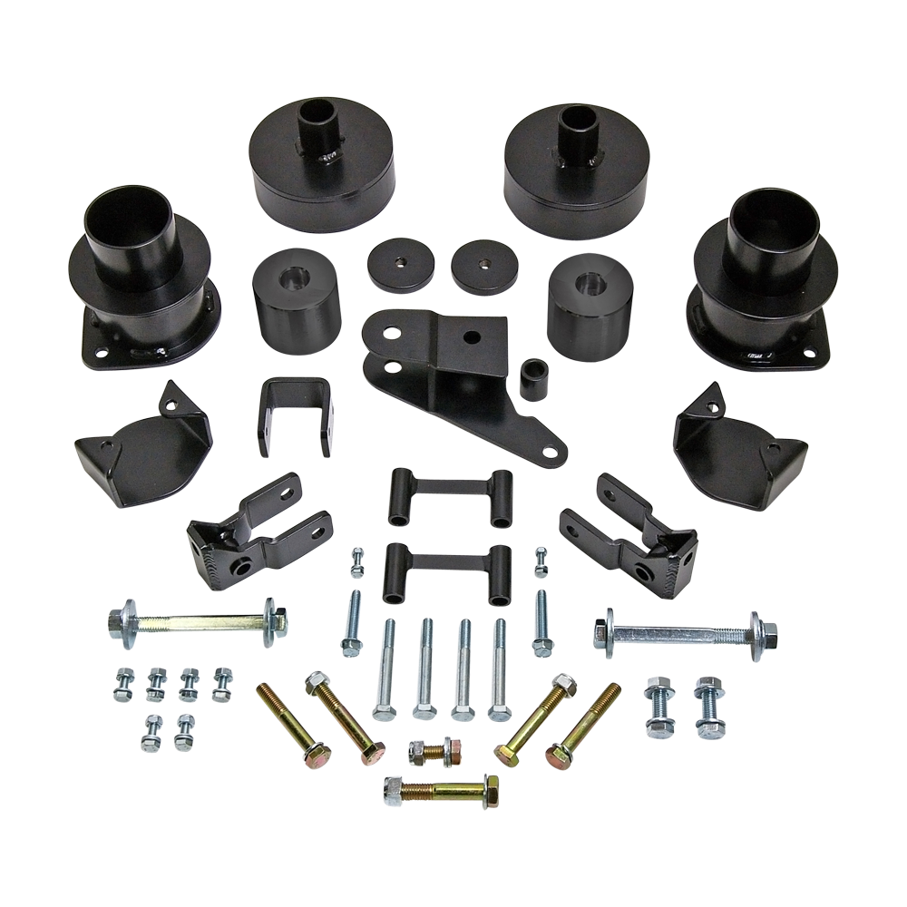 ReadyLift SST 3 inch Lift Kit for JK Wrangler 4WD (07-18) with heavy-duty steel spacers and hardware components
