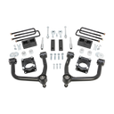 ReadyLift SST 4 inch Lift Kit for Tundra (07-21) with heavy-duty control arms, hardware, and mounting components for suspension lift.